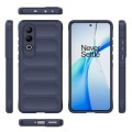 For OnePlus Nord CE4 5G Global Magic Shield TPU + Flannel Phone Case(Dark Blue)