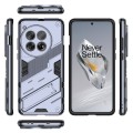 For OnePlus 12 5G Punk Armor 2 in 1 PC + TPU Phone Case with Holder(Grey)