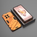 For OnePlus Ace 3 5G Punk Armor 2 in 1 PC + TPU Phone Case with Holder(Orange)