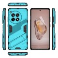 For OnePlus Ace 3 5G Punk Armor 2 in 1 PC + TPU Phone Case with Holder(Blue)