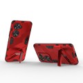 For Huawei nova 11 SE Punk Armor 2 in 1 PC + TPU Phone Case with Holder(Red)