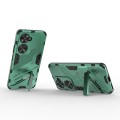 For Huawei nova 11 SE Punk Armor 2 in 1 PC + TPU Phone Case with Holder(Green)