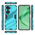 For Huawei nova 11 SE Punk Armor 2 in 1 PC + TPU Phone Case with Holder(Blue)