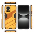 For Huawei nova 12 5G Punk Armor 2 in 1 PC + TPU Phone Case with Holder(Orange)