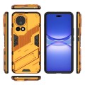 For Huawei nova 12 Pro Punk Armor 2 in 1 PC + TPU Phone Case with Holder(Orange)