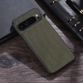 For Google Pixel 9 Nylon Cloth Texture Shockproof PC+TPU Phone Case(Green)