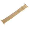 For Apple Watch 8 41mm Milanese Metal Magnetic Watch Band(Gold)