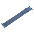 For Apple Watch 8 41mm Milanese Metal Magnetic Watch Band(Blue)