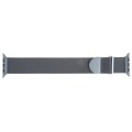 For Apple Watch 8 45mm Milanese Metal Magnetic Watch Band(Space Grey)