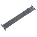 For Apple Watch 7 41mm Milanese Metal Magnetic Watch Band(Space Grey)