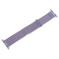 For Apple Watch 7 45mm Milanese Metal Magnetic Watch Band(Lavender Purple)