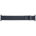 For Apple Watch SE 44mm Milanese Metal Magnetic Watch Band(Midnight Blue)