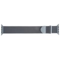 For Apple Watch 6 40mm Milanese Metal Magnetic Watch Band(Space Grey)