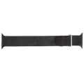 For Apple Watch 5 40mm Milanese Metal Magnetic Watch Band(Black)