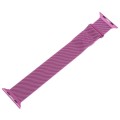 For Apple Watch 4 40mm Milanese Metal Magnetic Watch Band(Purple)