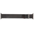 For Apple Watch 4 44mm Milanese Metal Magnetic Watch Band(Gunmetal)