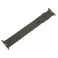 For Apple Watch 4 44mm Milanese Metal Magnetic Watch Band(Army Green)