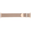 For Apple Watch 2 38mm Milanese Metal Magnetic Watch Band(Retro Gold)