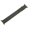 For Apple Watch 38mm Milanese Metal Magnetic Watch Band(Army Green)