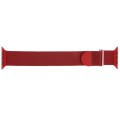 For Apple Watch SE 2023 40mm Milanese Metal Magnetic Watch Band(Red)