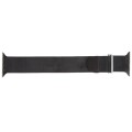 For Apple Watch Ultra 2 49mm Milanese Metal Magnetic Watch Band(Black)