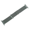 For Apple Watch Ultra 2 49mm Milanese Metal Magnetic Watch Band(Pine Green)