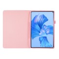 For Huawei MatePad Pro 11 2024 Litchi Texture Leather Tablet Case with Holder(Pink)