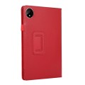 For Huawei MatePad Pro 11 2024 Litchi Texture Leather Tablet Case with Holder(Red)