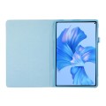 For Huawei MatePad Pro 11 2024 Litchi Texture Leather Tablet Case with Holder(Sky Blue)