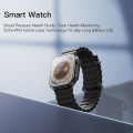 Yesido IO20 2.03 inch IP67 Waterproof Smart Watch, Support Heart Rate / Blood Oxygen Monitoring(Blac