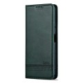 For Xiaomi Redmi 13C / Poco C65 AZNS Magnetic Calf Texture Flip Leather Phone Case(Dark Green)
