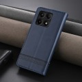 For Xiaomi Redmi K70E AZNS Magnetic Calf Texture Flip Leather Phone Case(Dark Blue)