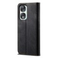 For Honor 90 Denim Texture Flip Leather Phone Case(Black)