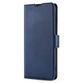 For Infinix Note 40 Pro 5G Ultra-thin Voltage Side Buckle Horizontal Flip Leather Phone Case(Blue)