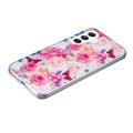 For Samsung Galaxy A14 5G IMD Shell Pattern TPU Phone Case(Butterfly Flower)