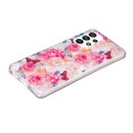 For Samsung Galaxy A52 4G / 5G IMD Shell Pattern TPU Phone Case(Butterfly Flower)