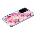 For Samsung Galaxy S20+ IMD Shell Pattern TPU Phone Case(Butterfly Flower)