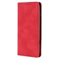 For Sharp Aquos Sense 8 Skin Feel Magnetic Leather Phone Case(Red)