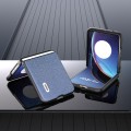 For Motorola Razr 40 Ultra ABEEL Diamond Series Black Edge Phone Case(Sapphire Blue)