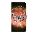 For Samsung Galaxy S10e Crystal 3D Shockproof Protective Leather Phone Case(Crystal Butterfly)
