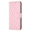 For Realme C65 4G Diamond Lattice Wallet Flip Leather Phone Case(Pink)