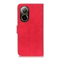 For Realme C67 4G KHAZNEH Retro Texture Leather Phone Case(Red)