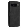 For Google Pixel 9 Pro Skin Feel Life Tree Metal Button Leather Phone Case(Black)