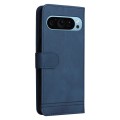 For Google Pixel 9 Skin Feel Life Tree Metal Button Leather Phone Case(Blue)