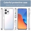 For Xiaomi Redmi 12 Colorful Series Acrylic + TPU Phone Case(Transparent)