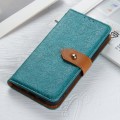 For iPhone 16 Pro Max European Floral Embossed Leather Phone Case(Blue)