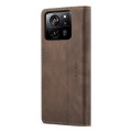 For Xiaomi 13T/13T Pro CaseMe 013 Multifunctional Horizontal Flip Leather Phone Case(Coffee)