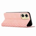 For OPPO A59 Diamond Splicing Skin Feel Magnetic Leather Phone Case(Rose Gold)