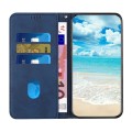 For Realme C67 4G Global Diamond Splicing Skin Feel Magnetic Leather Phone Case(Blue)