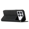For Xiaomi Redmi K70E Diamond Splicing Skin Feel Magnetic Leather Phone Case(Black)